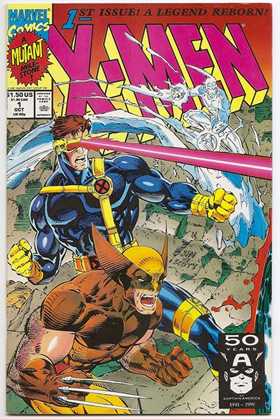 X-Men (vol. 2) # 1 B Variant Magneto Jim Lee Artwork - Brooklyn Comic Shop