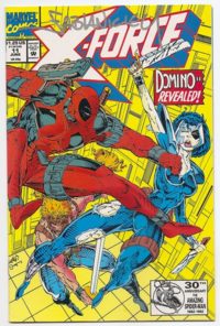 X-Force # 11 Deadpool Third Appearance SIGNED Fabian Nicieza (Deadpool Co-Creator)