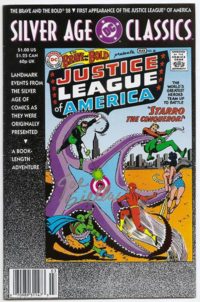 Brave and the Bold # 28 1st Justice League signed by Joe Giella