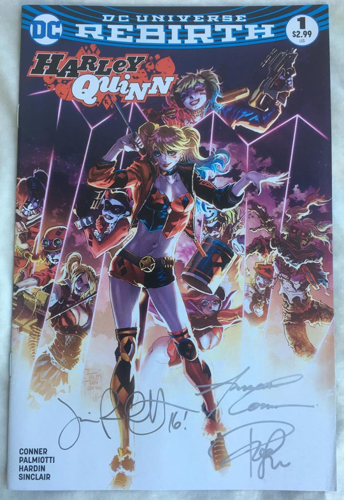 Harley Quinn: Rebirth #1 NYCC Philip Tan Color Variant SIGNED by Philip ...