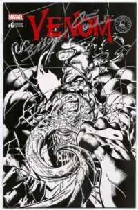 Venom (vol. 3) # 06 Sketch Variant SIGNED Mark Bagley & David Michelinie