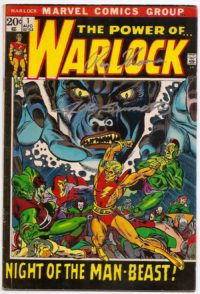 The Power Of Warlock # 01 SIGNED by Roy Thomas & Joe Sinnott