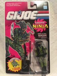 G.I. Joe A Real American Hero Ninja Force Nunchuck MOC Mint On Card