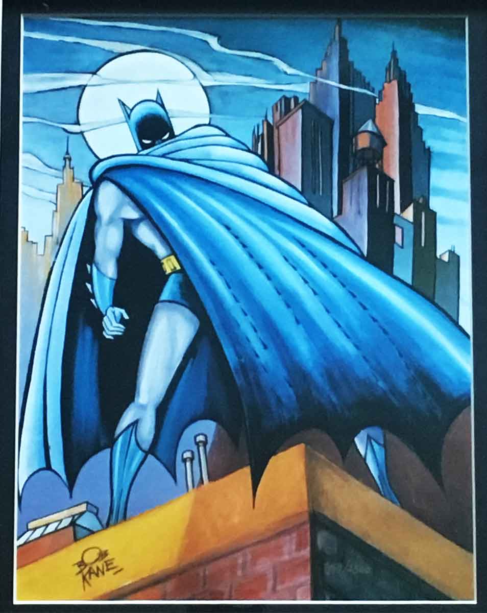 Batman Lithograph Print by Bob Kane 359/2500 - Brooklyn Comic Shop
