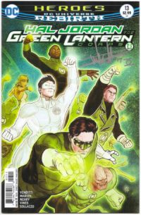 Hal Jordan and The Green Lantern Corps # 13 SIGNED V. Ken Marion