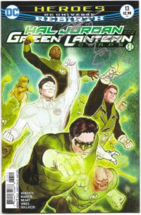 Hal Jordan and The Green Lantern Corps # 13 with Sketch by V. Ken Marion