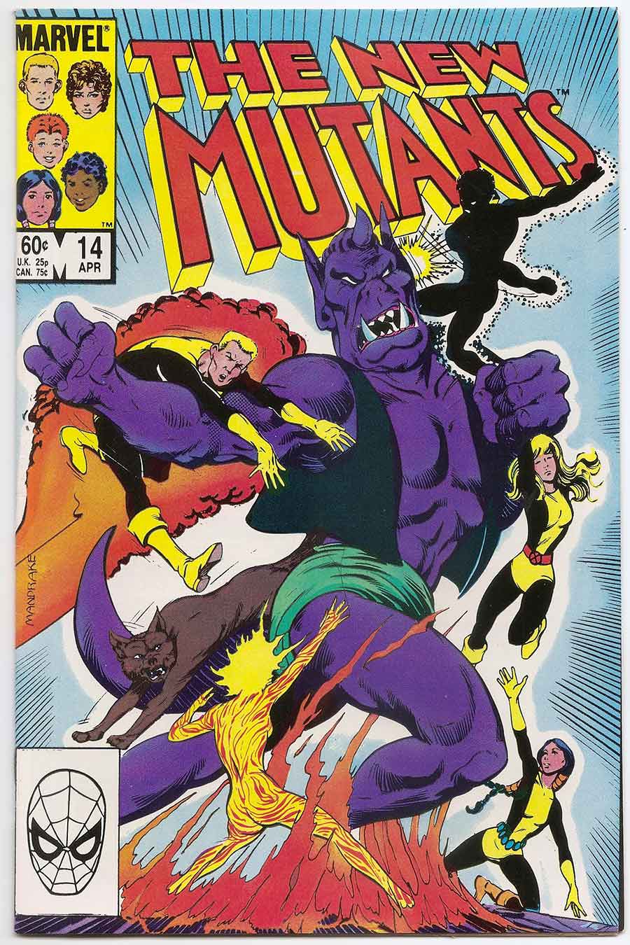 New Mutants # 14 1st app. Magik (Illyana Rasputin)