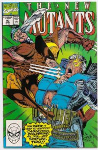 New Mutants # 93 1st Cable vs Wolverine