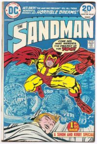 Sandman # 1 (1972) Jack Kirby & Joe Simon Art