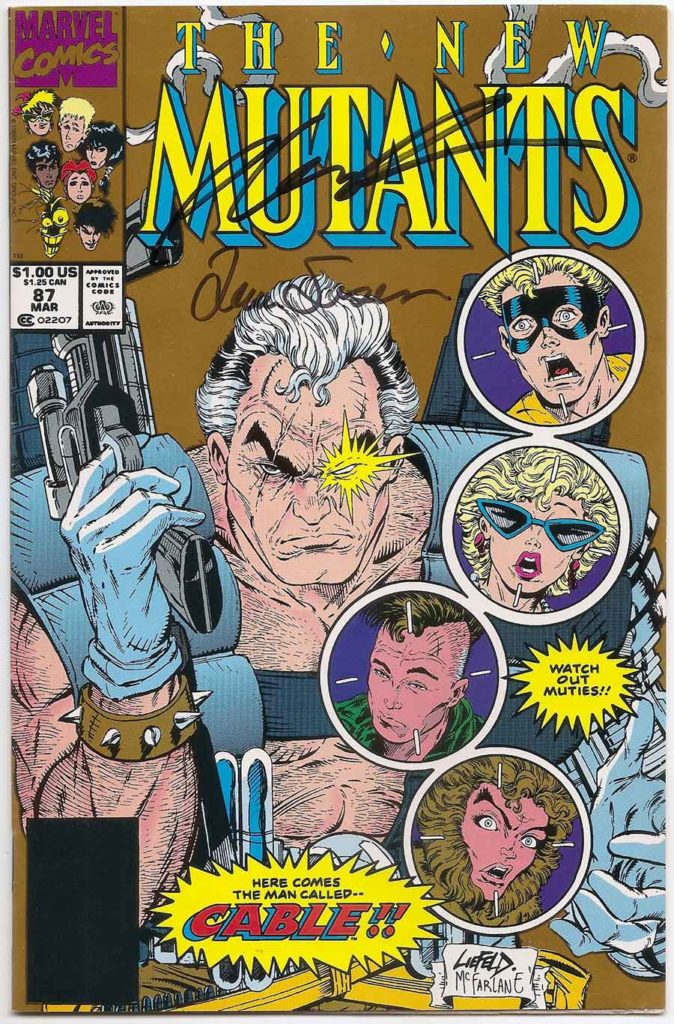 New Mutants # 002 SIGNED Bob McLeod - Brooklyn Comic Shop