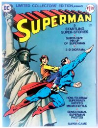 Superman DC LIMITED COLLECTORS SERIES C-38 TREASURY EDITION