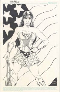 Wonder Woman Original Artwork by Joshua H. Stulman