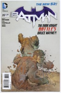 Batman New 52 # 20 SIGNED Greg Capullo & Scott Snyder