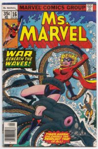 Ms. Marvel # 16 1st app. Mystique (Cameo)