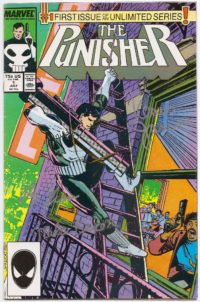 Punisher # 1 SIGNED 3x Klaus Janson Mike Baron Roy Thomas
