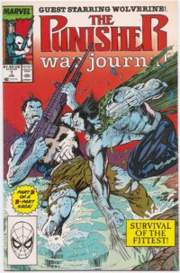 Punisher: War Journal # 07 vs Wolverine