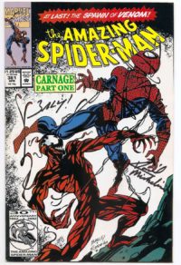 Amazing Spider-Man # 361 1st app. Carnage SIGNED