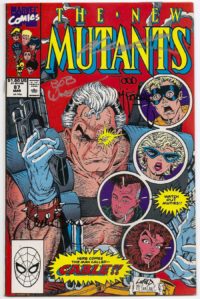 New Mutants #87 1st app. Cable SIGNED Todd McFarlane Rob Liefeld + 2