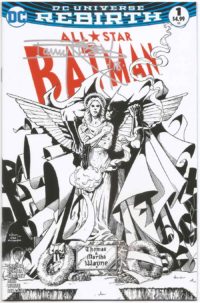 All Star Batman # 1 McFarlane Sketch Variant SIGNED Barry Kitson