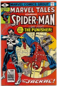Amazing Spider-Man # 129 Reprint 1st Punisher 4x SIGNED John Romita