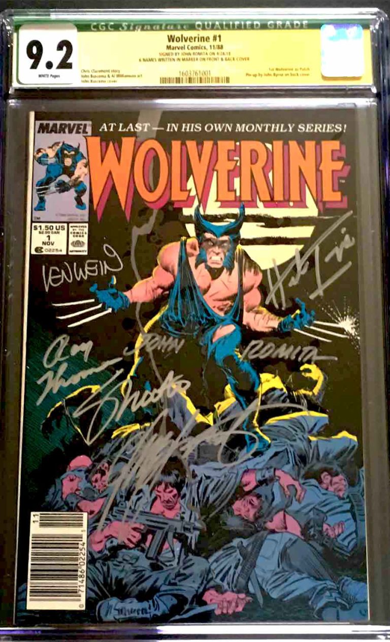 9.8 CGC  Wolverine No. 8 Bloody Signature Remark main image 0