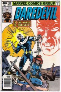 Daredevil # 160 vs Bullseye Frank Miller Art