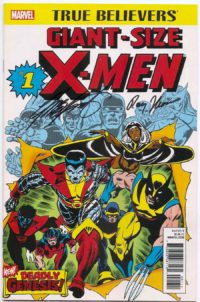 Giant Size X-Men # 1 Signed Roy Thomas & Chris Claremont