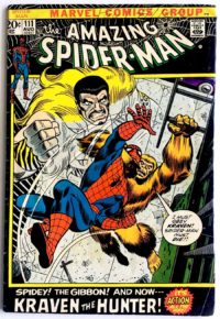 Amazing Spider-Man # 111 (1972) Kraven The Hunter app.
