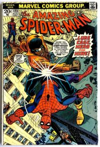 AMAZING SPIDER-MAN # 123 Funeral of Gwen Stacy, Early Luke Cage app.