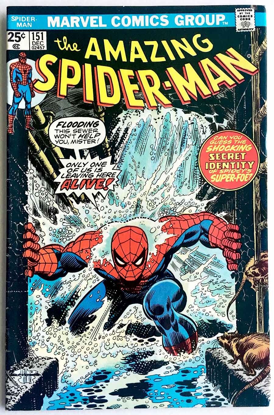 Pop Spider-Man Comic Cover #151 Binder