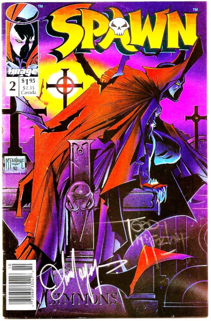 spawn 1 signed todd mcfarlane
