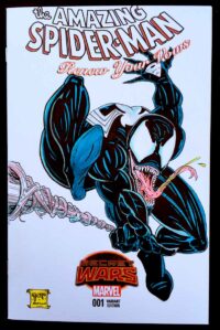 Venom Amazing Spider-Man #300 Todd McFarlane Homage by Joshua H. Stulman