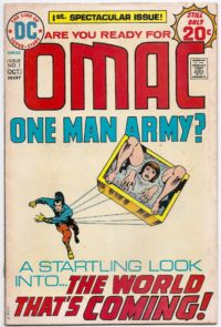 Omac # 1 Jack Kirby Art