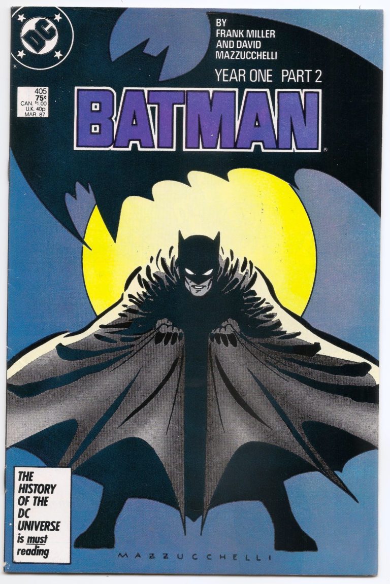 Batman # 405 Batman Year One Frank Miller - Brooklyn Comic Shop