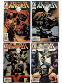 Punisher (Vol. 5) # 1 2 3 4 SIGNED by Steve Dillon Garth Ennis + 3 Comic Set