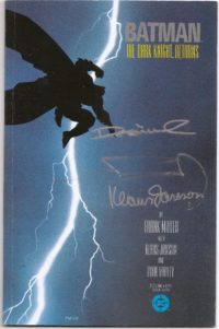 Batman: The Dark Knight Returns # 1 SIGNED Frank Miller  Klaus Janson Dennis O'Neil