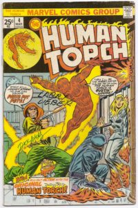 Human Torch # 04 SIGNED Dick Ayers & Larry Lieber