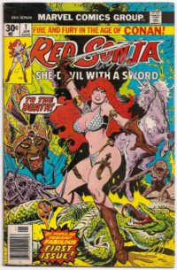 Red Sonja # 01 (1977) Signed by Roy Thomas