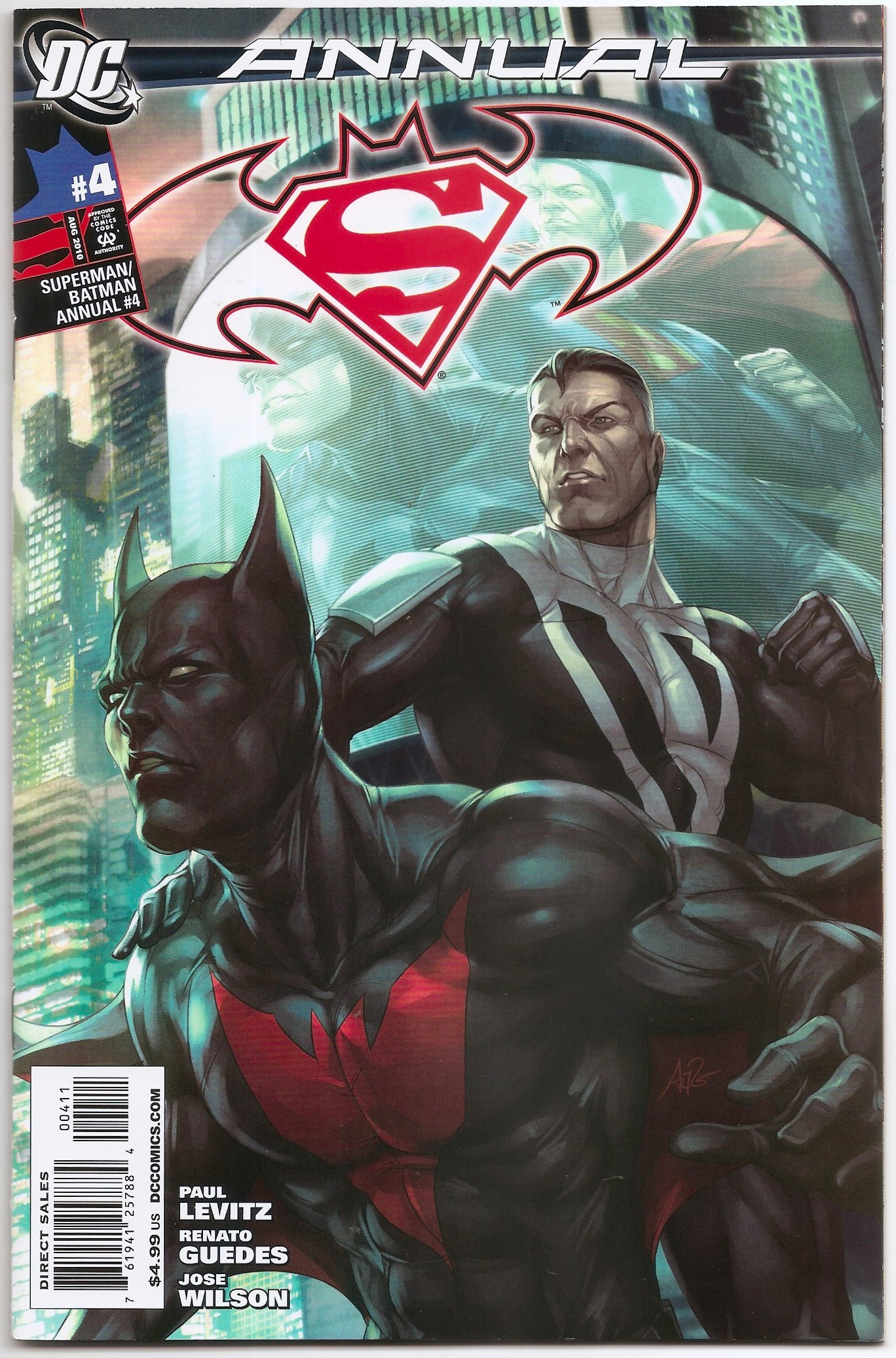 Superman/Batman Annual # 4 1st Batman Beyond in DC Universe - Brooklyn  Comic Shop