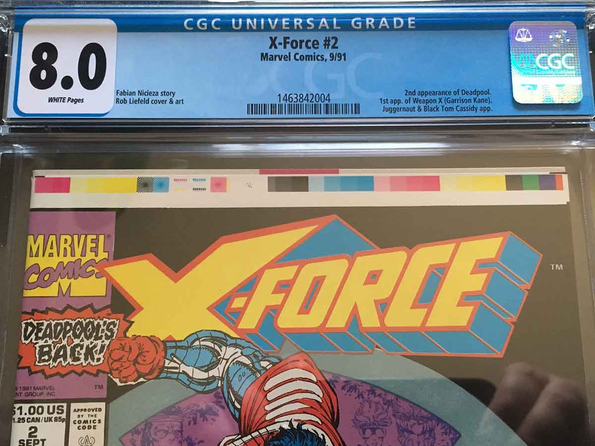 X-Force No.2 1991 2nd Deadpool Fabian Nicieza & Rob Liefeld 
