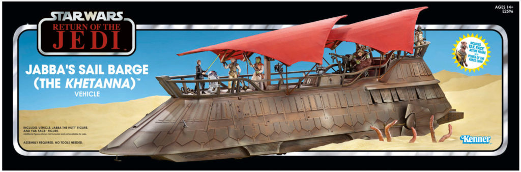 Jabba's Sail Barge complete loose Star Wars POTF2 Action Figures Khetanna 