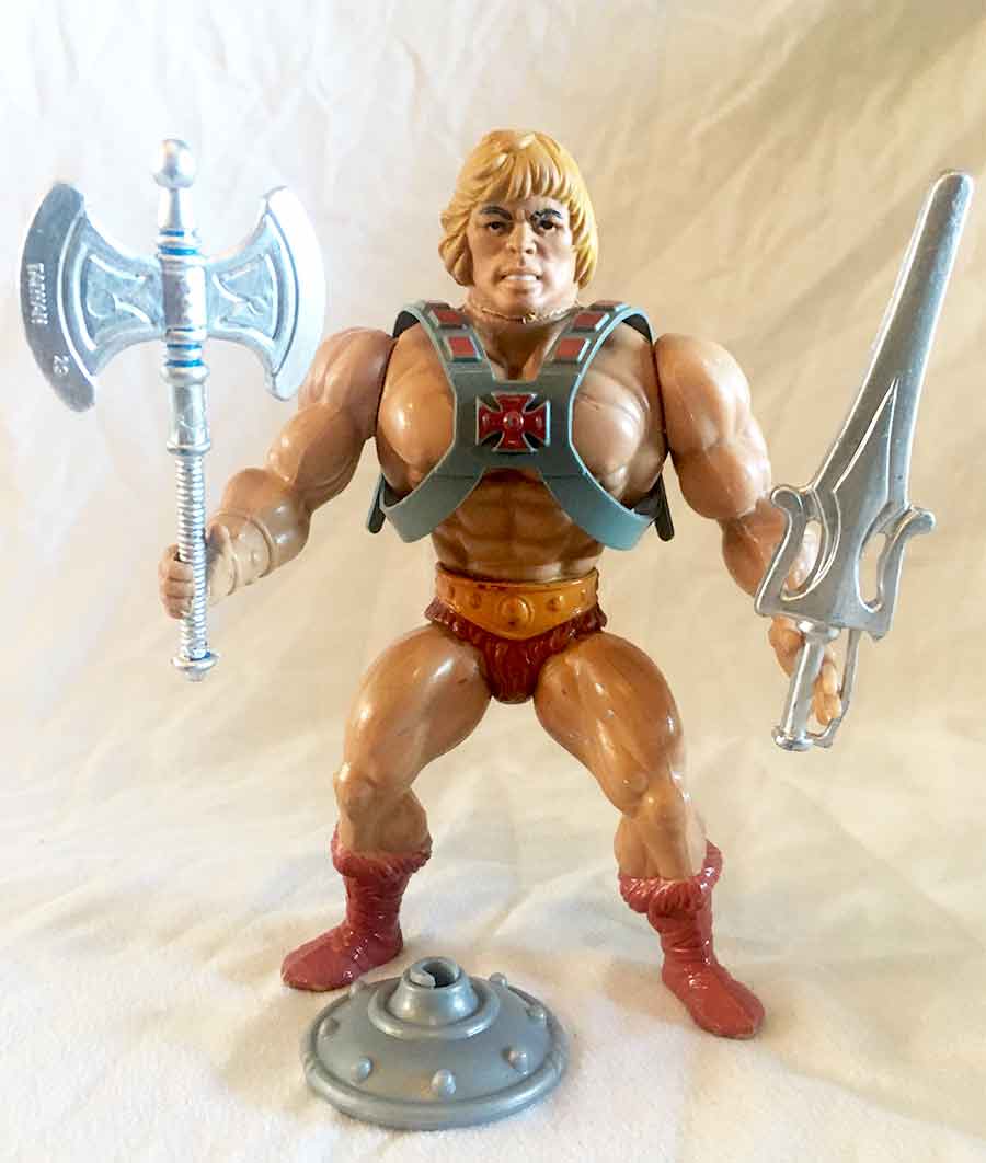 Masters Of The Universe Original He Man W Weapons Brooklyn Comic Shop