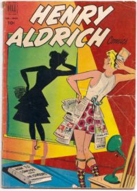 Henry Aldrich #10 (Feb. 1952) Cross Dressing Cover