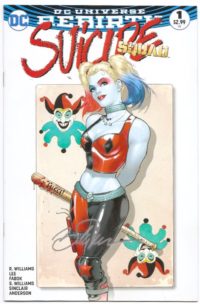 Suicide Squad # 1 Signed Mohegan Sun Terrificon Variant Cover