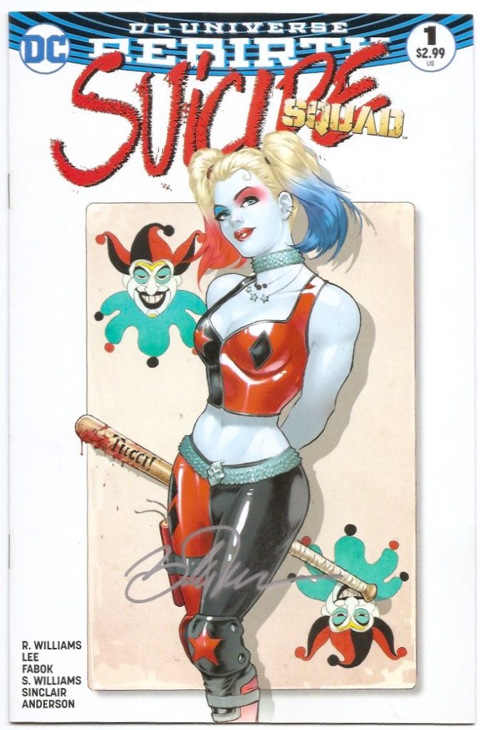 Suicide Squad # 1 Signed Mohegan Sun Terrificon Variant Cover - Brooklyn  Comic Shop