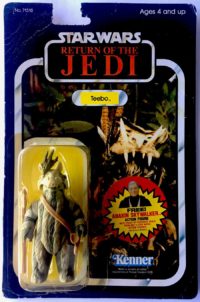 Star Wars Return Of The Jedi Teebo 79 Back MOC w/ Anakin Sticker
