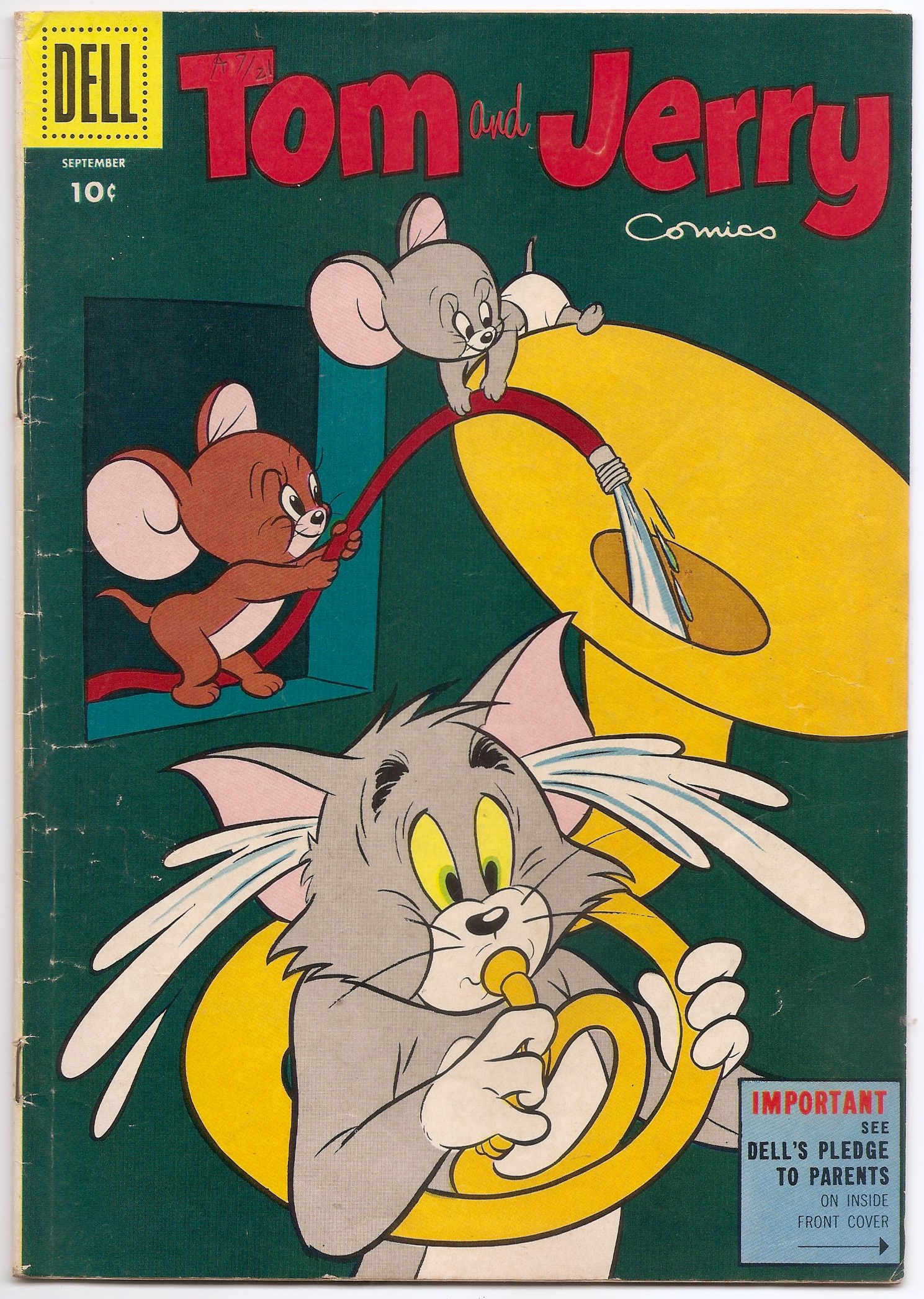 Tom and Jerry Comics # 134 (September 1955) - Brooklyn Comic Shop