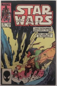 Star Wars # 101 SIGNED by Ann Nocenti