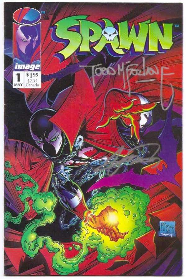signed todd mcfarlane