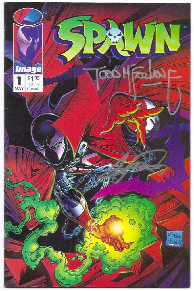 Details about   Todd McFarlane signed Spawn NYCC Exclusive 11x17 Print JSA #/301 